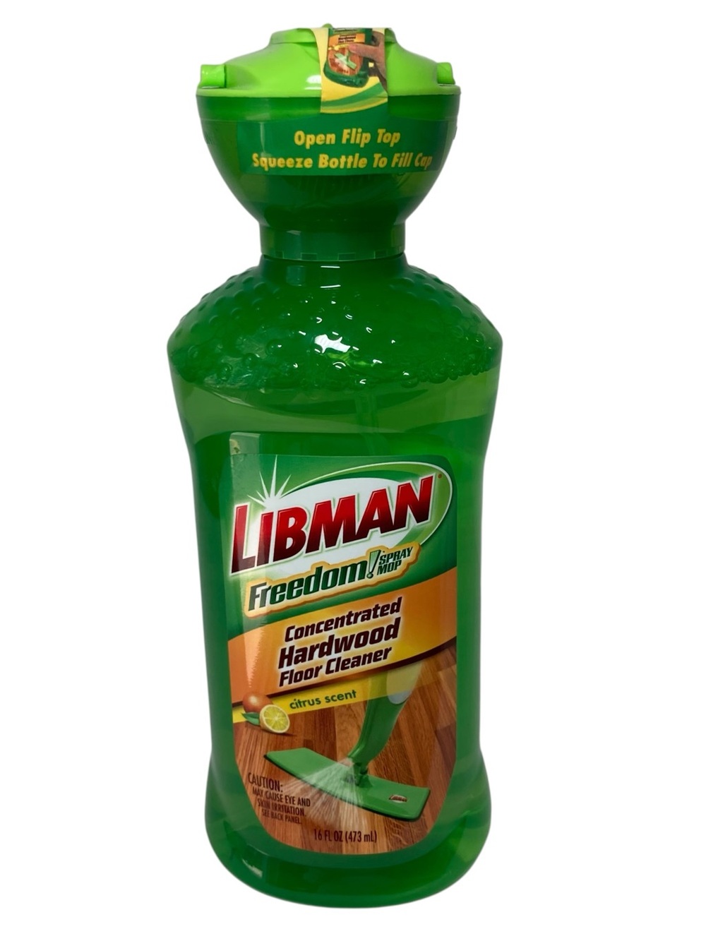 NEW Libman Freedom Spray Mop 16 oz Concentrated Hardwood Floor Cleaner Citrus.
